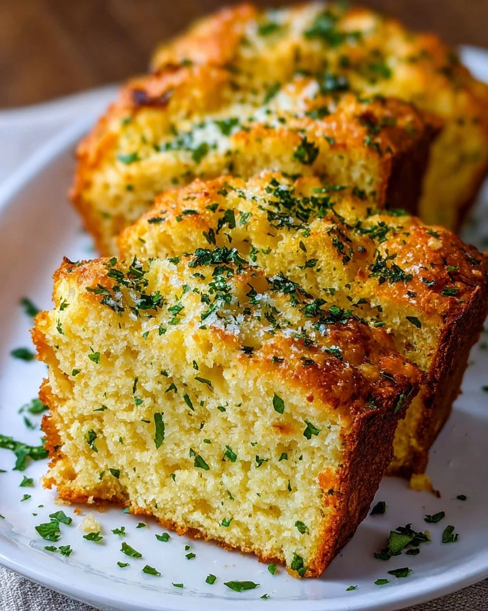 Delicious Parmesan Herb Keto Bread, perfect for low-carb diets