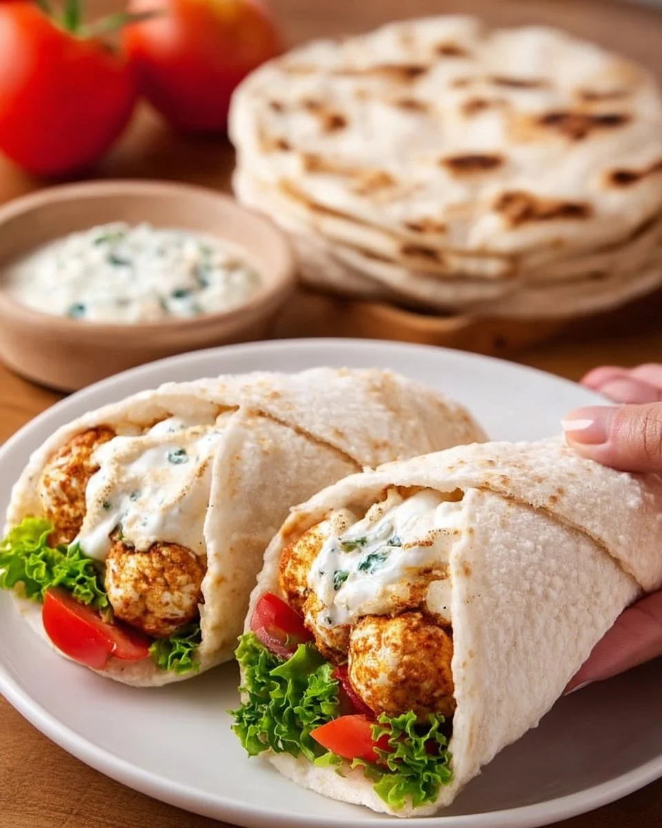 Soft tortilla wrap ready for delicious shawarma filling