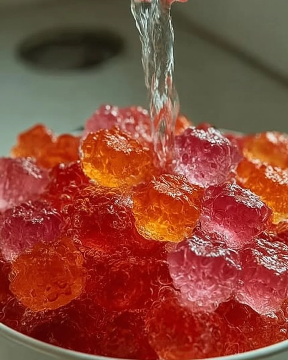 Colorful fizzing lava rocks in a DIY science experiment for kids.
