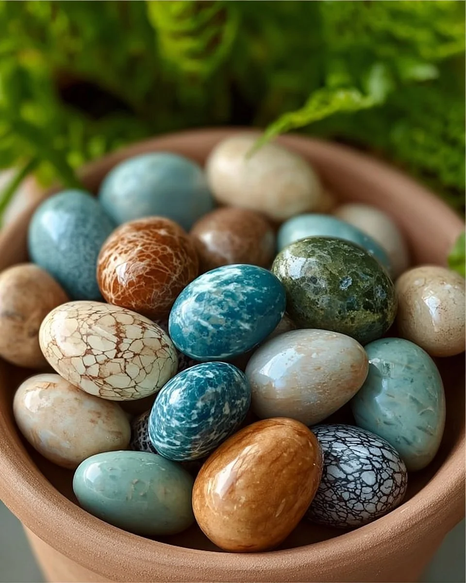 Person crafting DIY aroma stones with essential oils for home fragrance